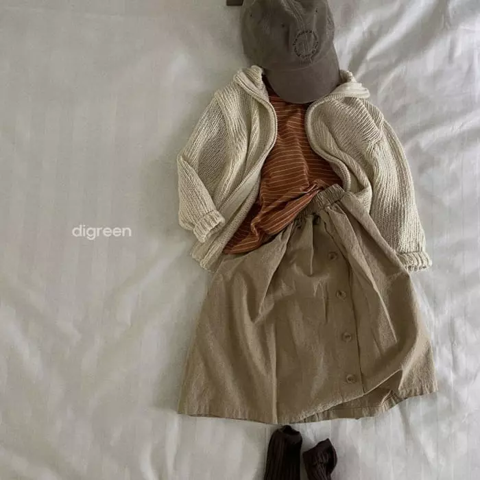 Digreen - Korean Children Fashion - #Kfashion4kids - Saint Stripes Tee - 11