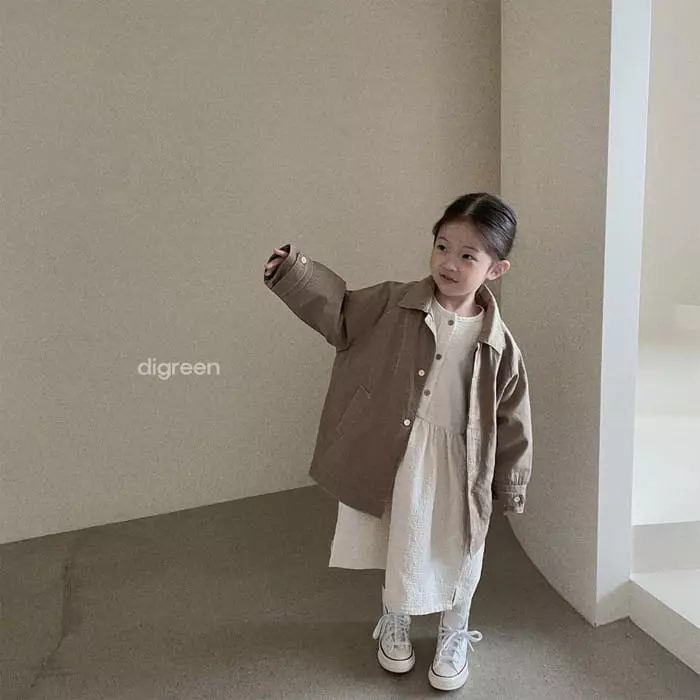 Digreen - Korean Children Fashion - #childofig - Bake One-piece - 11