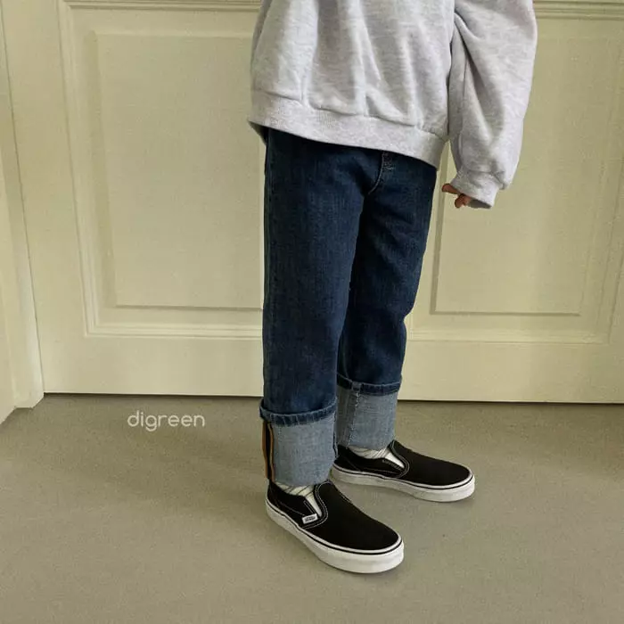 Digreen - Korean Children Fashion - #childofig - Roll Up Cell Pants - 5