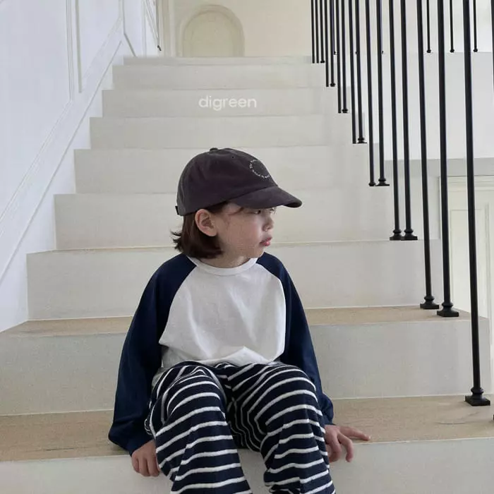 Digreen - Korean Children Fashion - #childofig - AB Raglan Tee
