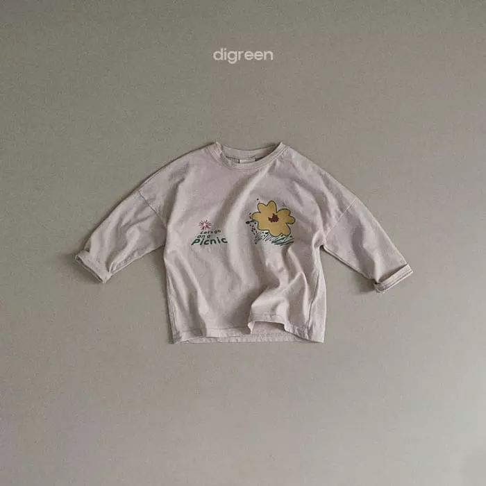 Digreen - Korean Children Fashion - #childofig - Picnic Tee - 2