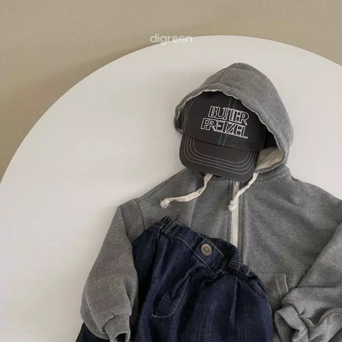 Digreen - Korean Children Fashion - #childofig - Us Hoody Zip-up - 9