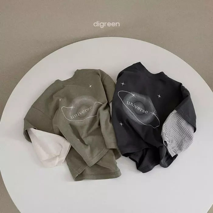 Digreen - Korean Children Fashion - #childofig - Univerce Tee - 7