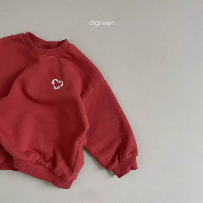 Digreen - Korean Children Fashion - #childofig - Heart Sweatshirt - 6