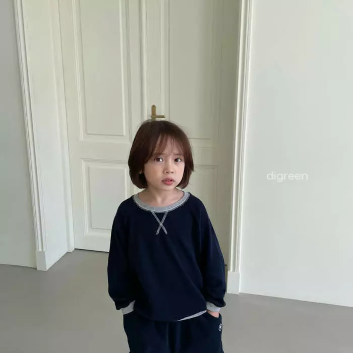 Digreen - Korean Children Fashion - #childrensboutique - Croiffle Sweatshirt - 7