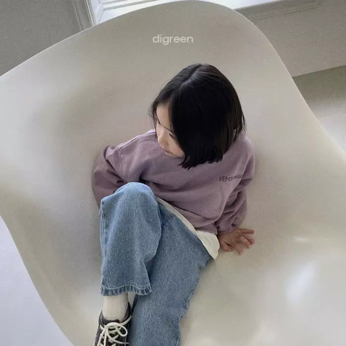 Digreen - Korean Children Fashion - #childrensboutique - Vintage Sweatshirt - 6