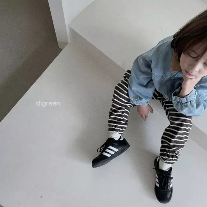 Digreen - Korean Children Fashion - #childrensboutique - Terry Pants - 2