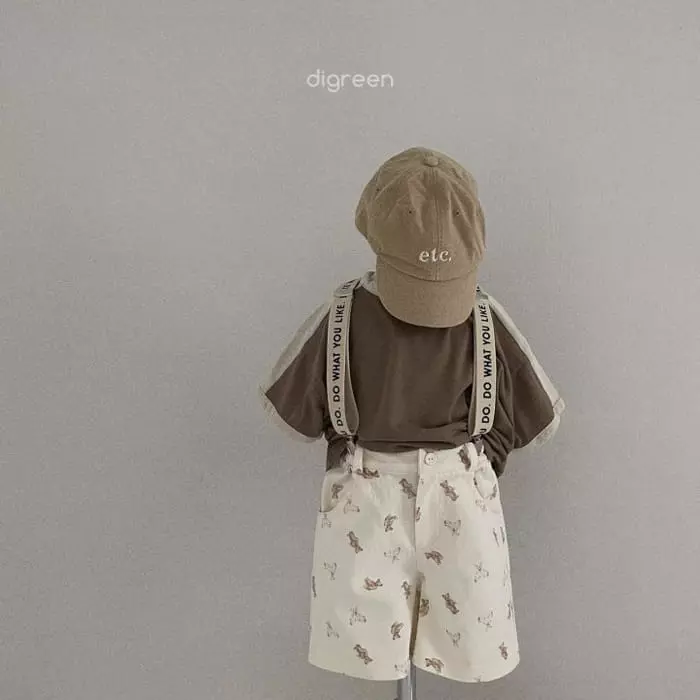Digreen - Korean Children Fashion - #childrensboutique - Lettering Suspenders - 10
