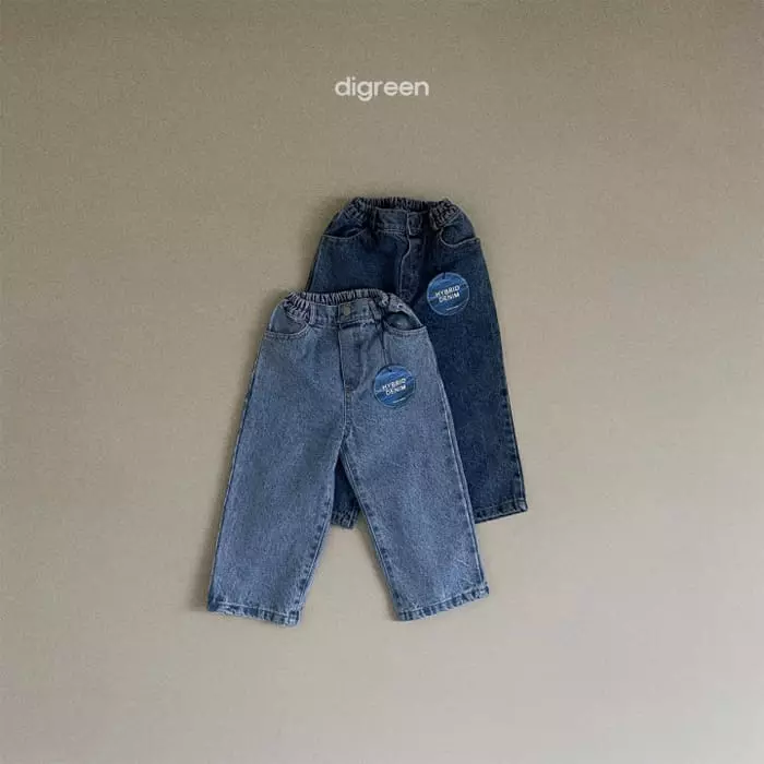 Digreen - Korean Children Fashion - #childrensboutique - Bread Jeans - 5