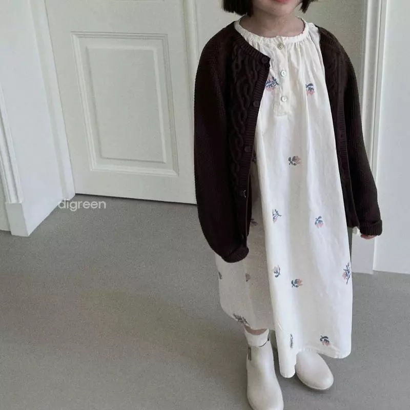 Digreen - Korean Children Fashion - #childrensboutique - French One-piece
