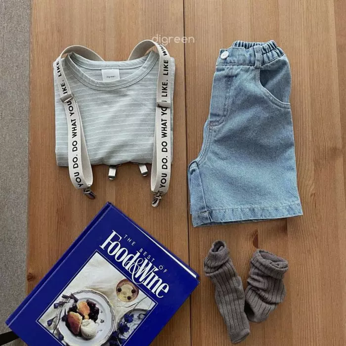 Digreen - Korean Children Fashion - #designkidswear - Lettering Suspenders - 11