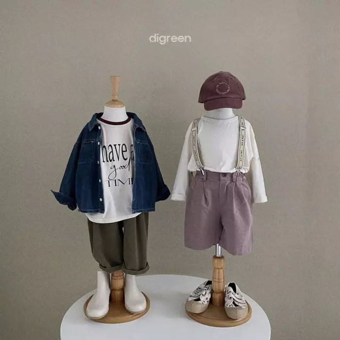 Digreen - Korean Children Fashion - #designkidswear - Line Suspenders - 8