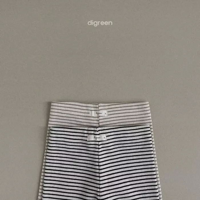 Digreen - Korean Children Fashion - #designkidswear - From Stripes Leggings - 2
