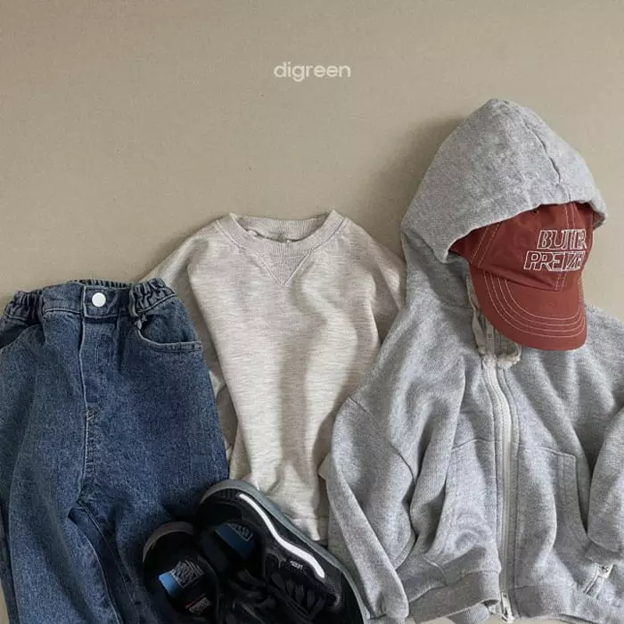 Digreen - Korean Children Fashion - #designkidswear - Us Hoody Zip-up - 11