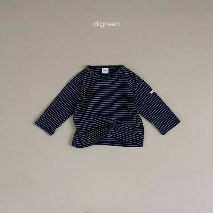 Digreen - Korean Children Fashion - #designkidswear - Saint Stripes Tee - 5