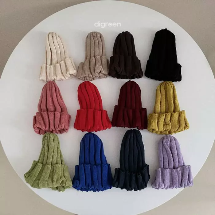 Digreen - Korean Children Fashion - #designkidswear - Rib Beanie - 2