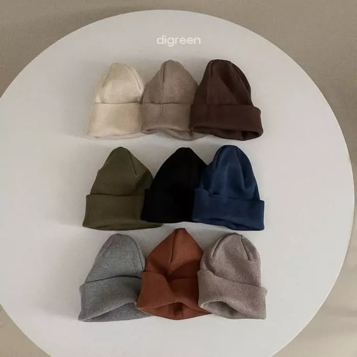 Digreen - Korean Children Fashion - #designkidswear - Cotton Beanie