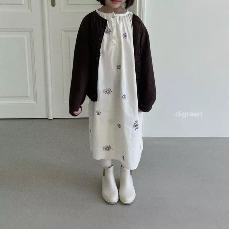Digreen - Korean Children Fashion - #designkidswear - French One-piece - 2