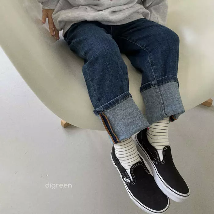 Digreen - Korean Children Fashion - #discoveringself - Roll Up Cell Pants - 9