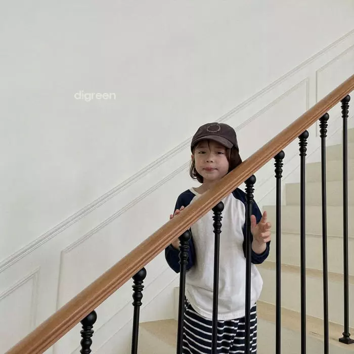 Digreen - Korean Children Fashion - #discoveringself - AB Raglan Tee - 5