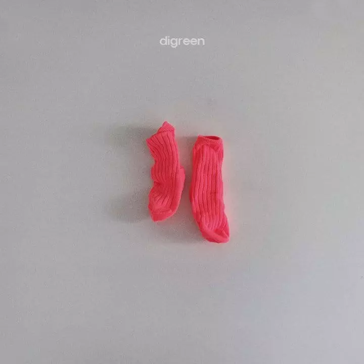 Digreen - Korean Children Fashion - #discoveringself - Neon Socks - 6