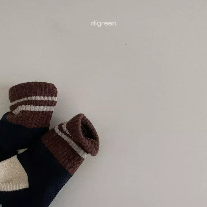Digreen - Korean Children Fashion - #discoveringself - Palette Socks Set - 5