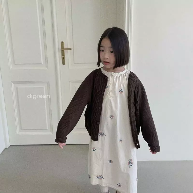 Digreen - Korean Children Fashion - #discoveringself - French One-piece - 3