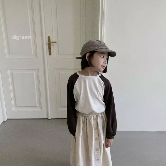 Digreen - Korean Children Fashion - #fashionkids - AB Raglan Tee - 6