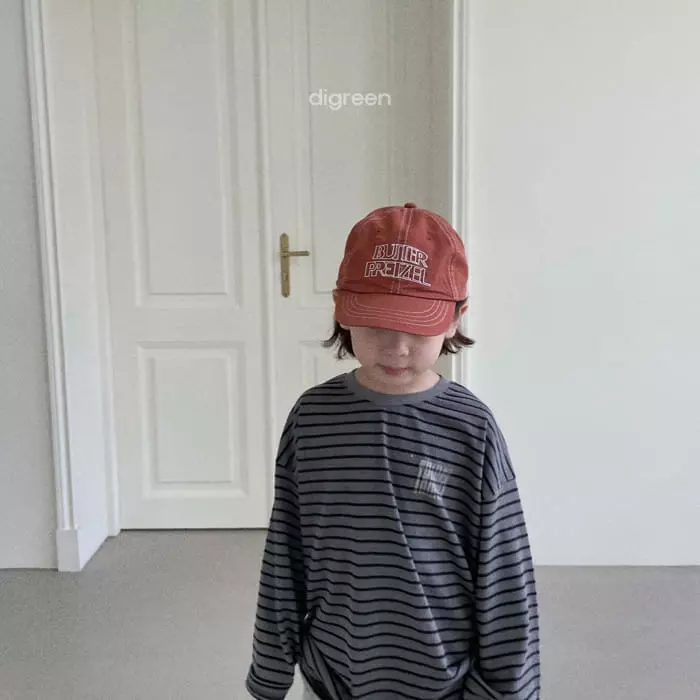 Digreen - Korean Children Fashion - #discoveringself - Pigment Think Tee - 4