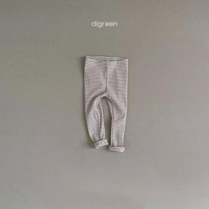 Digreen - Korean Children Fashion - #discoveringself - From Stripes Leggings - 4