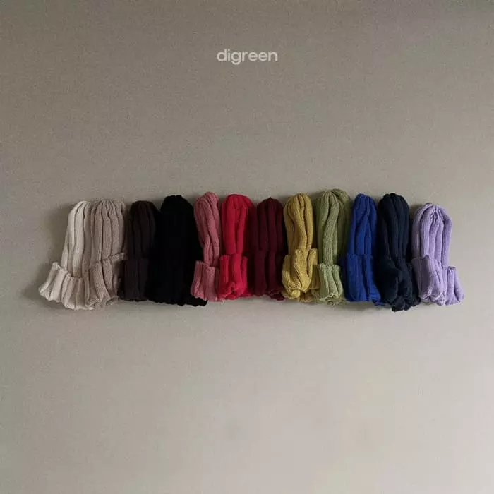 Digreen - Korean Children Fashion - #discoveringself - Rib Beanie - 4