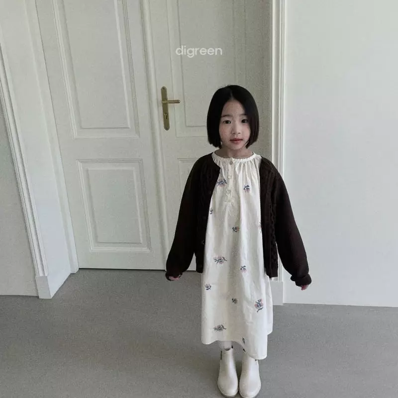 Digreen - Korean Children Fashion - #discoveringself - French One-piece - 4
