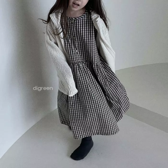 Digreen - Korean Children Fashion - #kidsshorts - Bake One-piece - 2