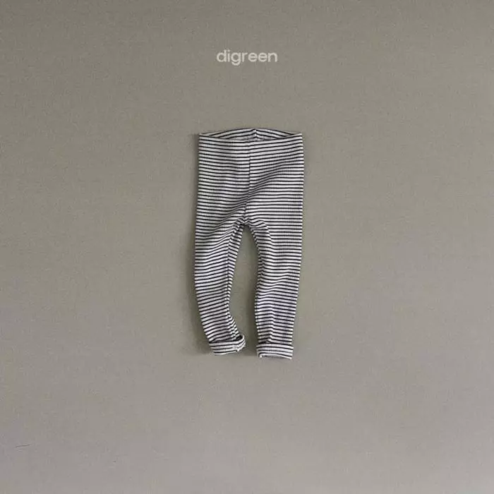 Digreen - Korean Children Fashion - #kidsshorts - From Stripes Leggings - 5