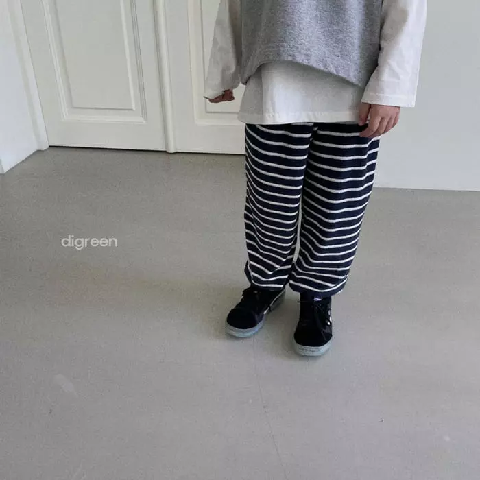 Digreen - Korean Children Fashion - #kidsstore - Terry Pants - 7