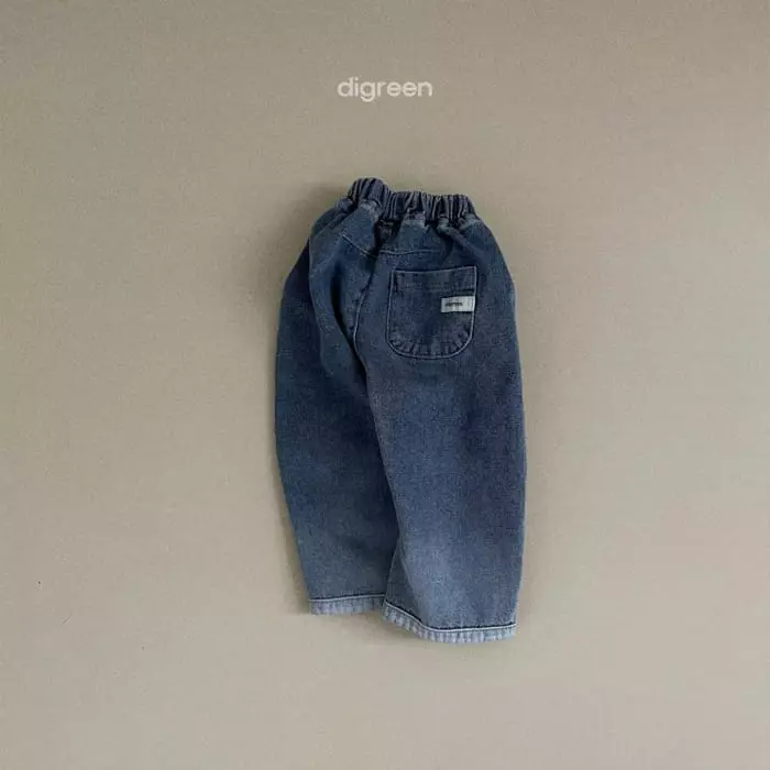 Digreen - Korean Children Fashion - #kidsstore - Regular Jeans - 2