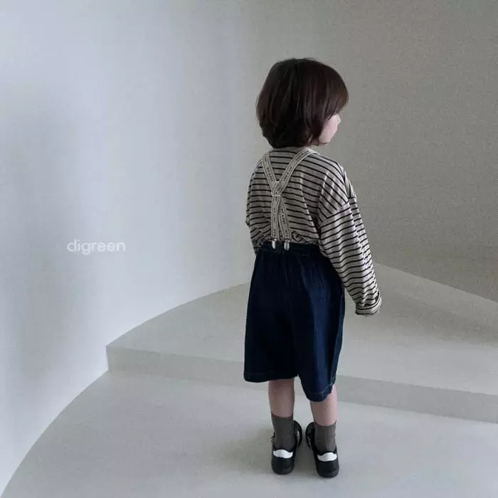 Digreen - Korean Children Fashion - #kidsstore - Line Suspenders - 12