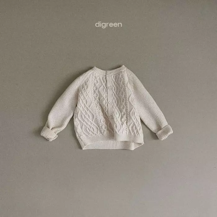 Digreen - Korean Children Fashion - #kidsshorts - Fisherman Cardigan - 4