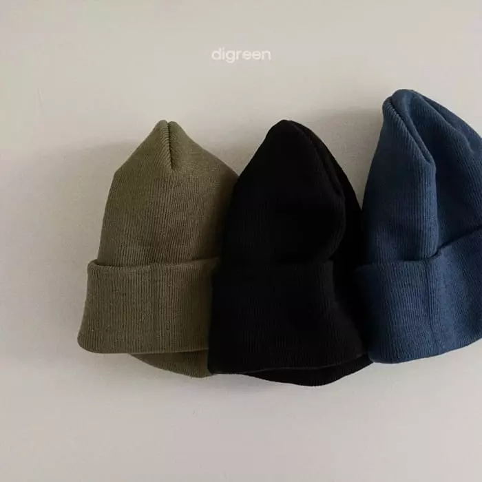 Digreen - Korean Children Fashion - #kidsstore - Cotton Beanie - 5