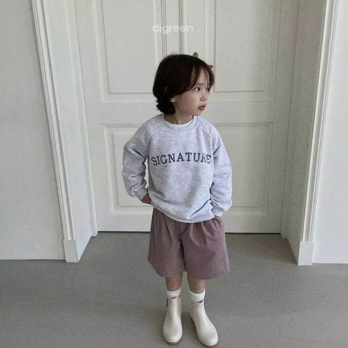 Digreen - Korean Children Fashion - #kidsstore - Signature Sweatshirt - 2