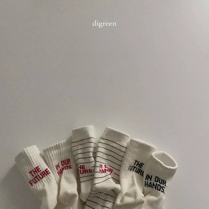 Digreen - Korean Children Fashion - #kidsstore - Future Socks