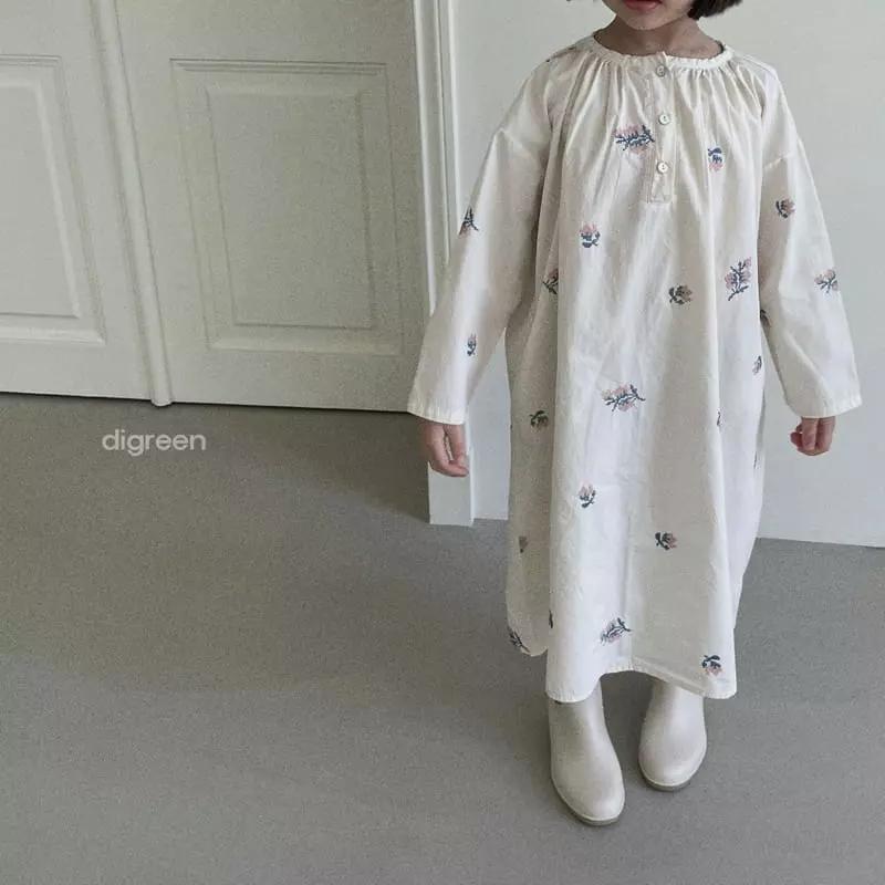 Digreen - Korean Children Fashion - #kidsstore - French One-piece - 6
