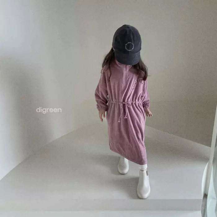 Digreen - Korean Children Fashion - #kidzfashiontrend - Terry One-piece - 9