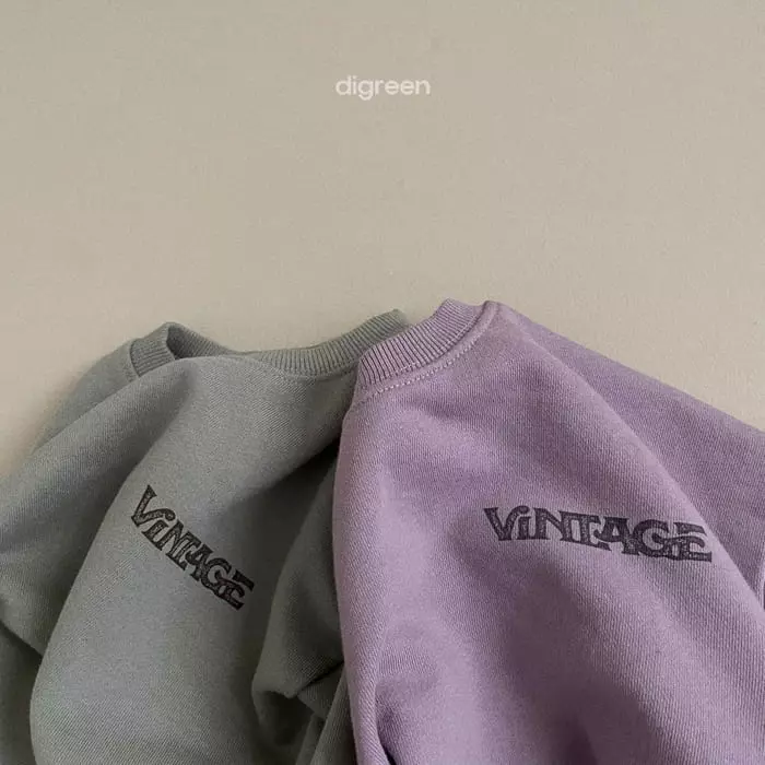 Digreen - Korean Children Fashion - #kidzfashiontrend - Vintage Sweatshirt - 12