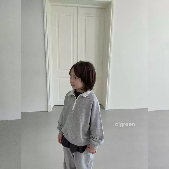 Digreen - Korean Children Fashion - #kidzfashiontrend - Isak Zip-up Sweatshirt - 7
