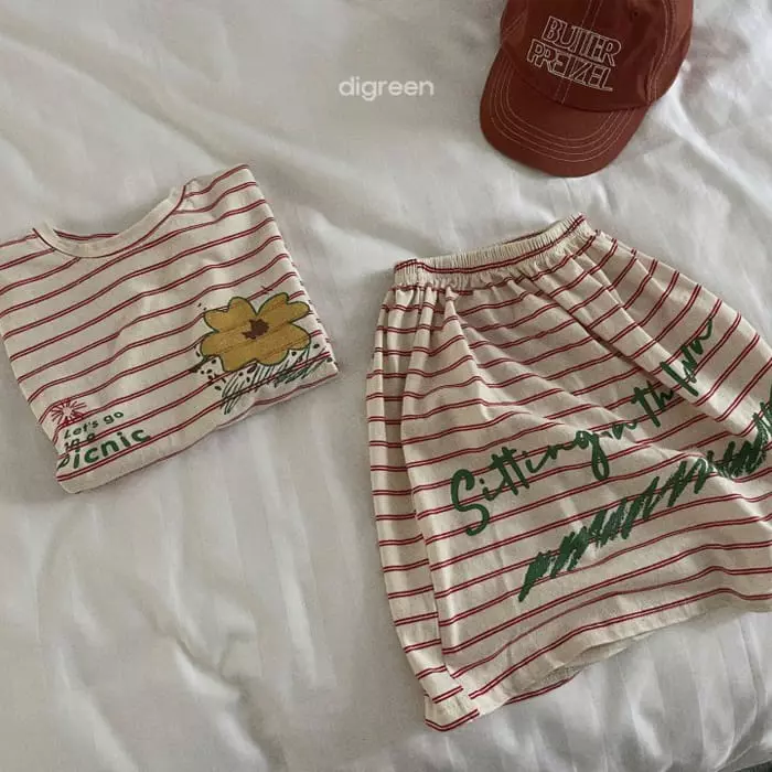 Digreen - Korean Children Fashion - #kidzfashiontrend - Picnic Tee - 9
