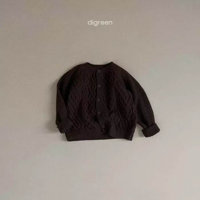 Digreen - Korean Children Fashion - #kidzfashiontrend - Fisherman Cardigan - 5