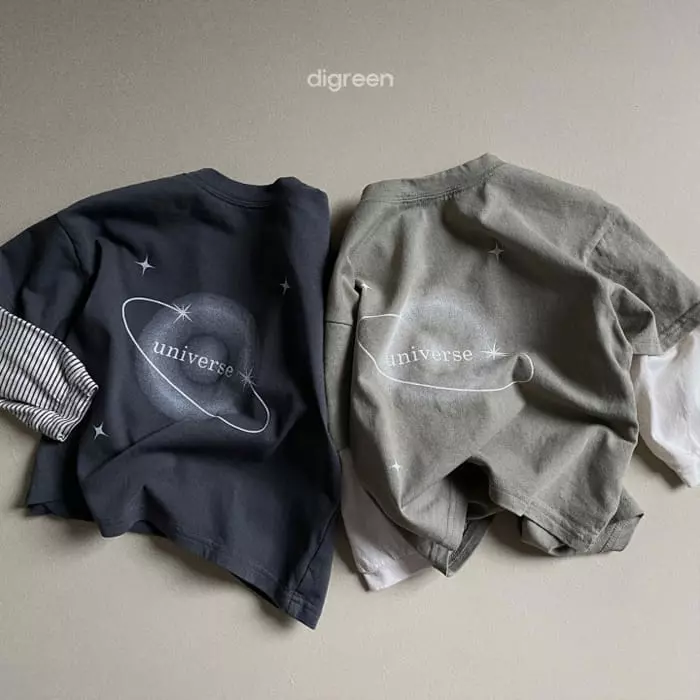 Digreen - Korean Children Fashion - #kidzfashiontrend - Univerce Tee