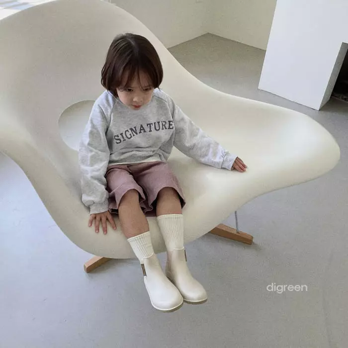 Digreen - Korean Children Fashion - #kidzfashiontrend - Signature Sweatshirt - 3