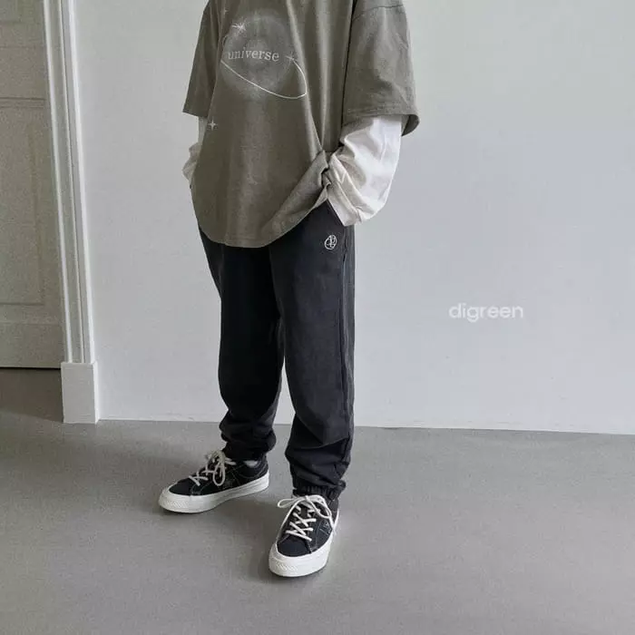 Digreen - Korean Children Fashion - #kidzfashiontrend - Pig Bear Jogger Pants